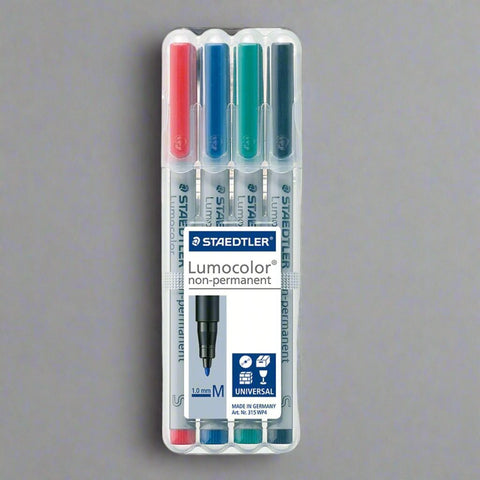 Staedtler Lumocolor Non Permanent 4 Pack