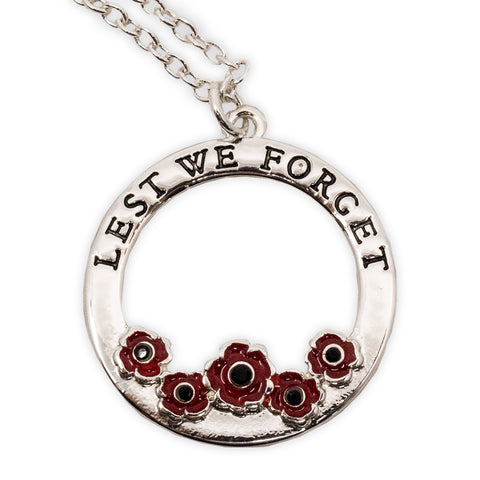 Remembrance Day Poppy Jewellery