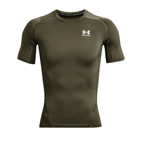 Under Armour Green Short Sleeve Compression T Shirt