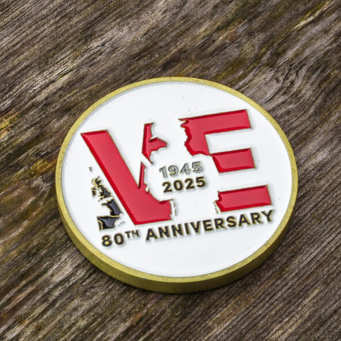 The Royal NAAFI Limited Edition VE Day Coin 2025