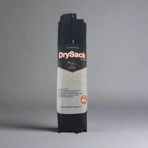 Top of the Range Black Roll-Top Dry Sack 40Ltr