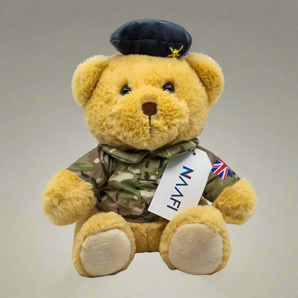 Military stuffed bear on sale