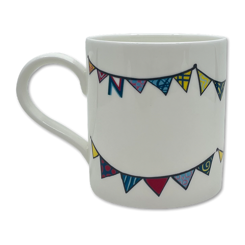 NAAFI Bone China Bunting Mug