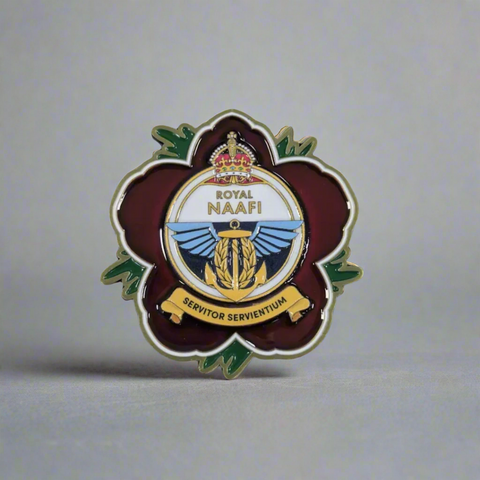 Lest We Forget NAAFI Crest Remembrance Coin