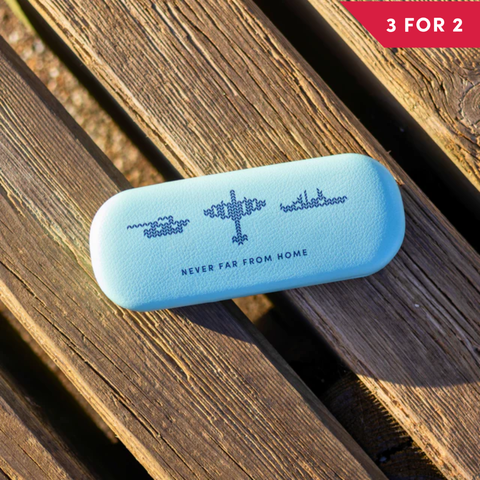 Never Far From Home Glasses Case