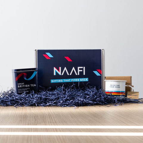 NAAFI Tea & Enamel Mug Gift Box