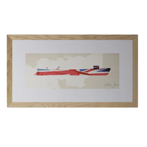 Gillian Jones Limited Edition Normandy D-Day 80 Anniversary Print