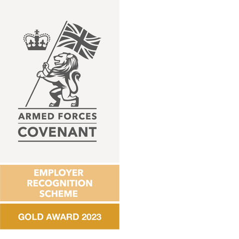 Armed Forces Covenant Gold Award 2023