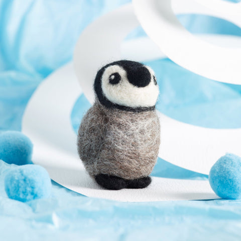 Hawthorn Handmade Baby Penguin Mini Needle Felting Kit