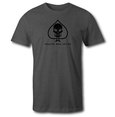 Reaper One Seven Tee - Charcoal