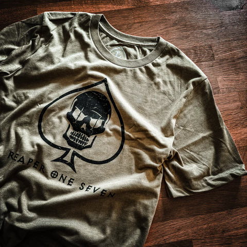 Reaper One Seven Tee - Olive
