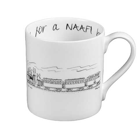 Time for a NAAFI Break - Bone China Train Collection