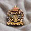 Royal NAAFI Crest Pin Badge