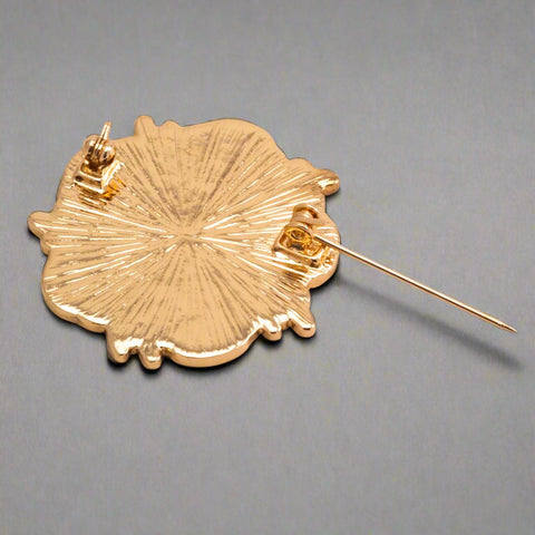 NAAFI Crest Poppy brooch