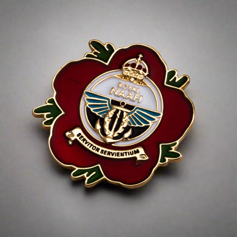 NAAFI Poppy Brooch