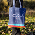 naafi never ar from home tote bag front