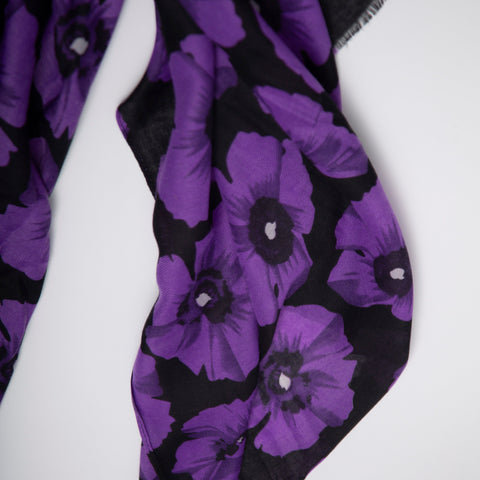 Remembrance Day Purple Scarf