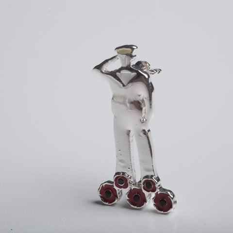 Poppy Sailor Remembrance Brooch