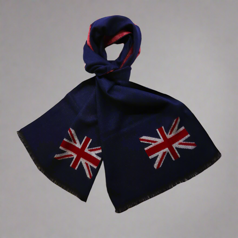 Union Jack Woven Scarf