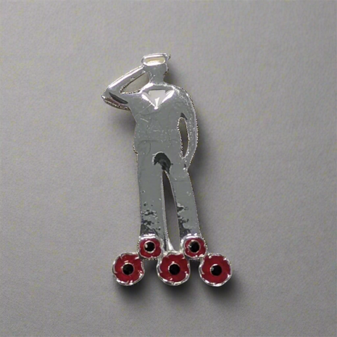 Poppy Sailor Remembrance Brooch
