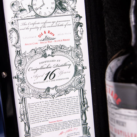 The Royal NAAFI Limited Edition VE Day Craigellachie 16-Year Whisky