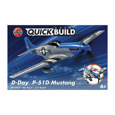 Airfix Quickbuild D-Day P-51D Mustang