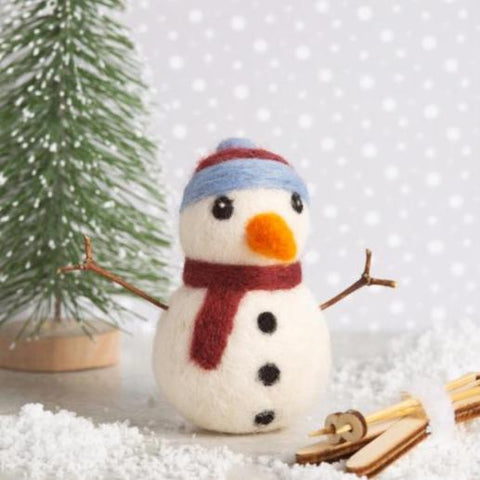 Mini Felt Snowman Kit